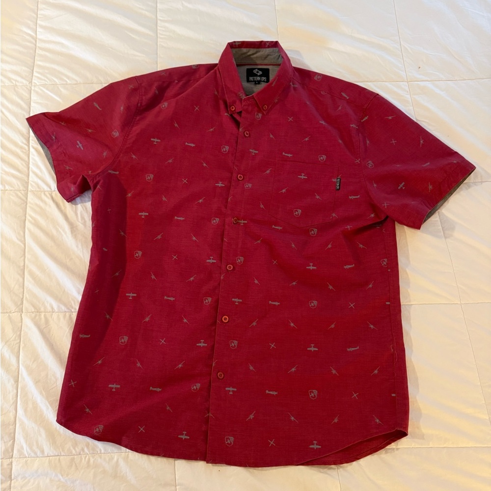 Mens pattern ops